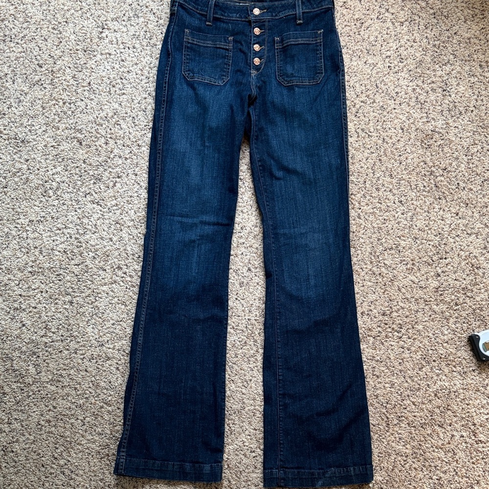 Ariat Women's Deep Indigo Trouser Jeans Tall